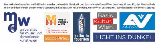 Partner und Sponsoren des Inklusiven Soundfestivals 2015